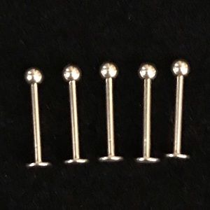 5pk 16g 12mm Flat End Barbell